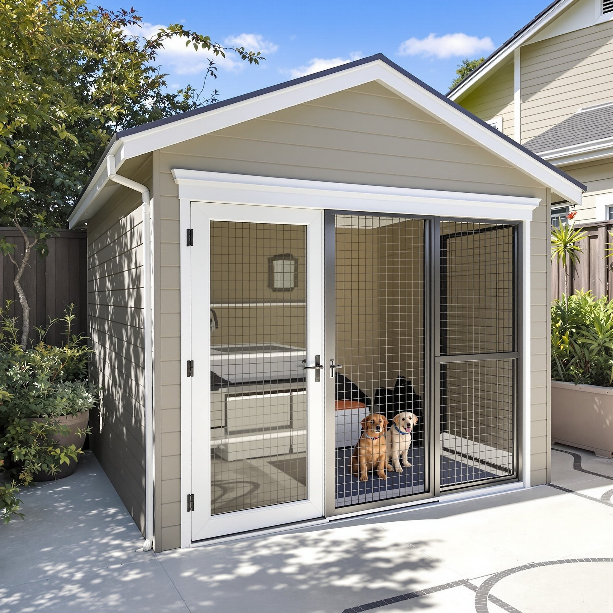 Outdoor Premium Dog Kennels