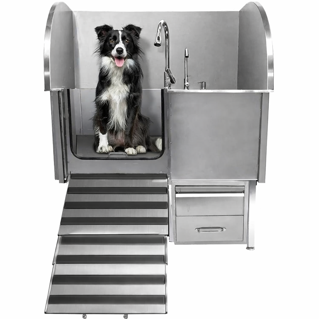 Ramp Up Professional Grooming Bath Tub